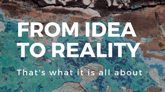 Ideas reality idea into entrepreneurship virgin turn global week entrepreneur